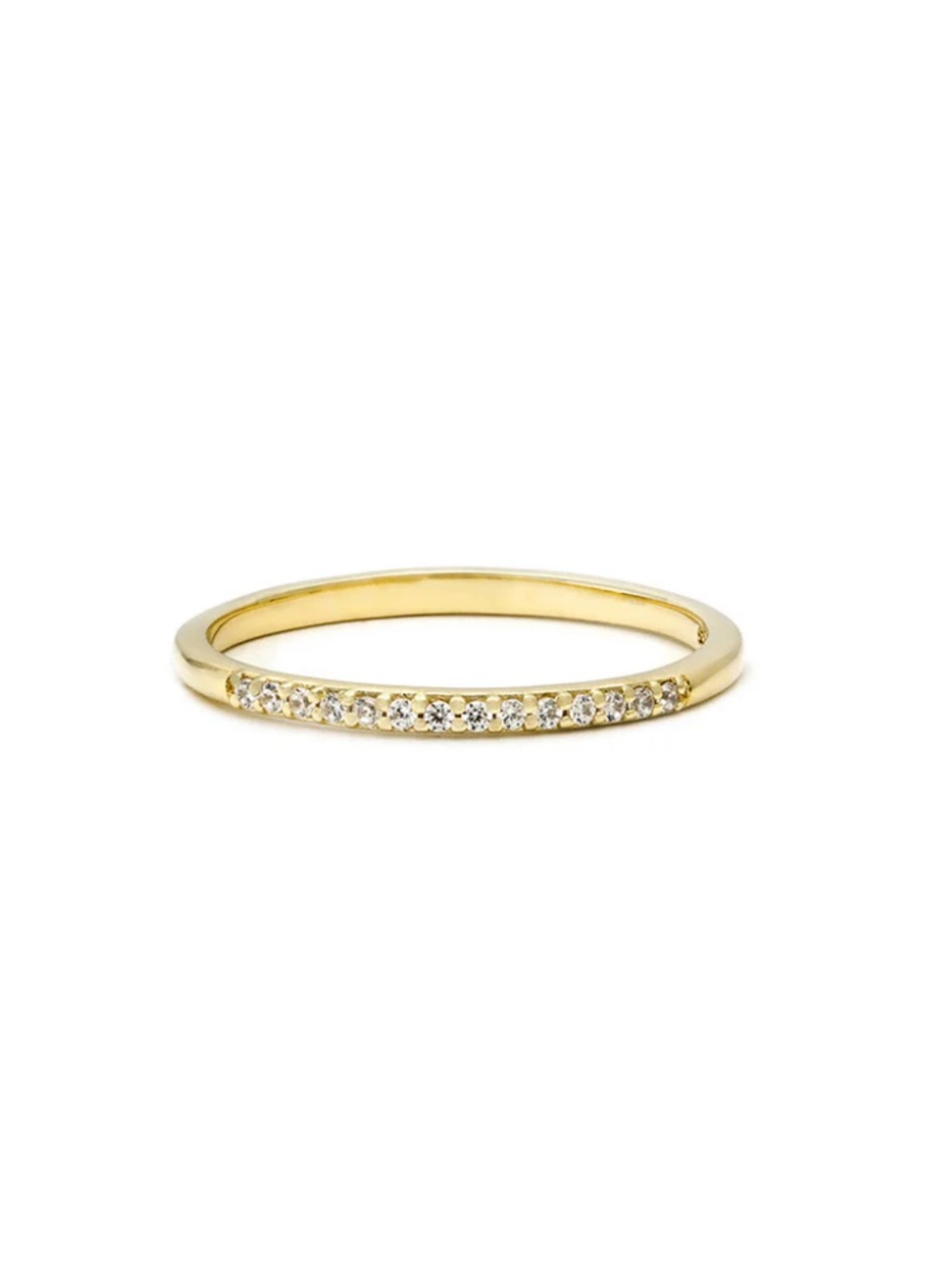 Leah Alexandra Pavé Stackable Band Ring